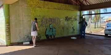 Centro Comunitário Tancredão recebe nova pintura