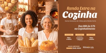 Curso “Renda Extra na Cozinha” abre inscrições pelo Fundo Social