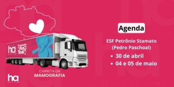 Carreta da Prevenção atende pacientes do Pedro Paschoal