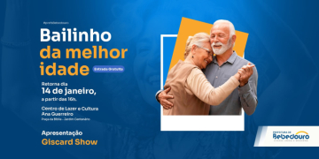 Bailinho da Melhor Idade retorna com tarde de música e convivência