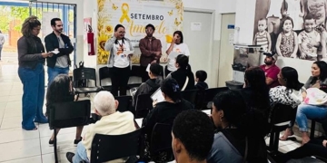 ESF Dr. Petrônio Stamato Reiff realiza ação do Setembro Amarelo