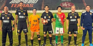 Estagiário da Secretaria de Esportes atua como árbitro nos Jogos Regionais de Barretos