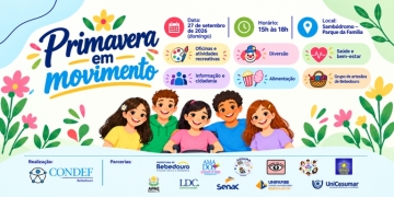 Primavera em Movimento encerra Semana D’Eficiência neste domingo (27/09)