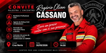 Palestra sobre primeiros socorros voltada ao grupo de idosos do Cras Norte
